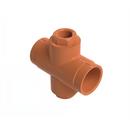 Tyco Orange Slip x Slip x FNPT x FNPT Schedule 40 Standard Domestic CPVC Reducing Cross in Orange 