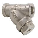 1/2 in. Stainless Steel 600# Thread Perforated Wye Strainer