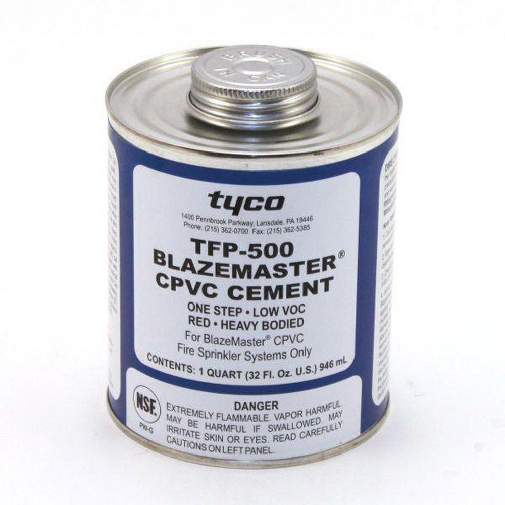 Tyco Plastic Red Pipe Cement 