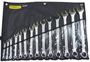 Stanley Satin Chrome Combination Wrench 