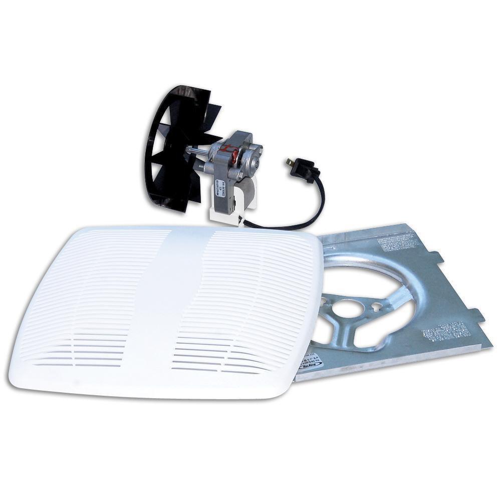 Air King America Inc White 70 CFM Grill Assembly in White 