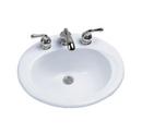 1-Bowl Wall Mount Lavatory Sink in Cotton