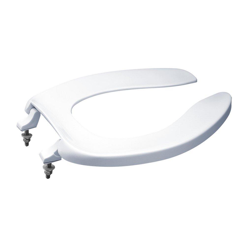 TOTO Cotton Elongated Open Front Toilet Seat 