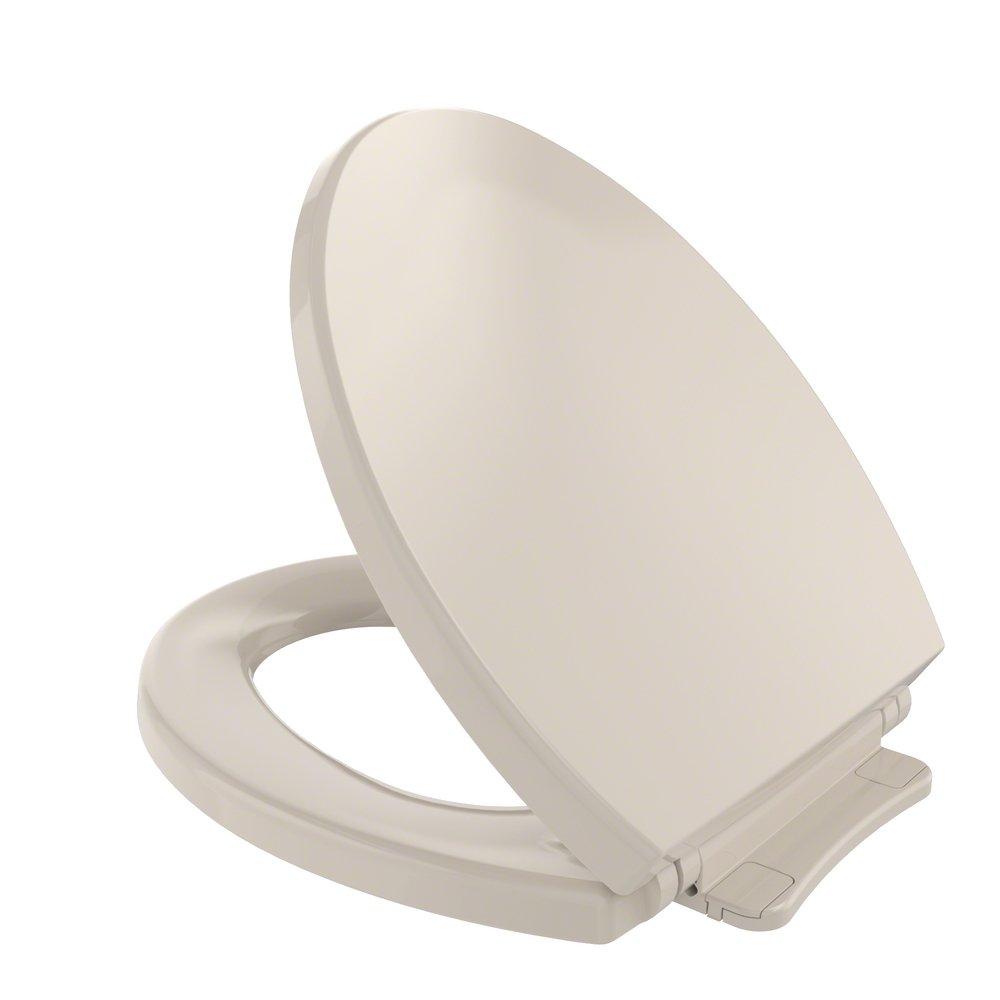 TOTO Bone Round Closed Front Toilet Seat with Cover 