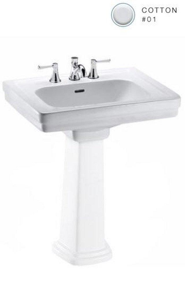 TOTO 27 X 22 One Hole Pedestal Lavatory ONLY *PROMEN Cottage 