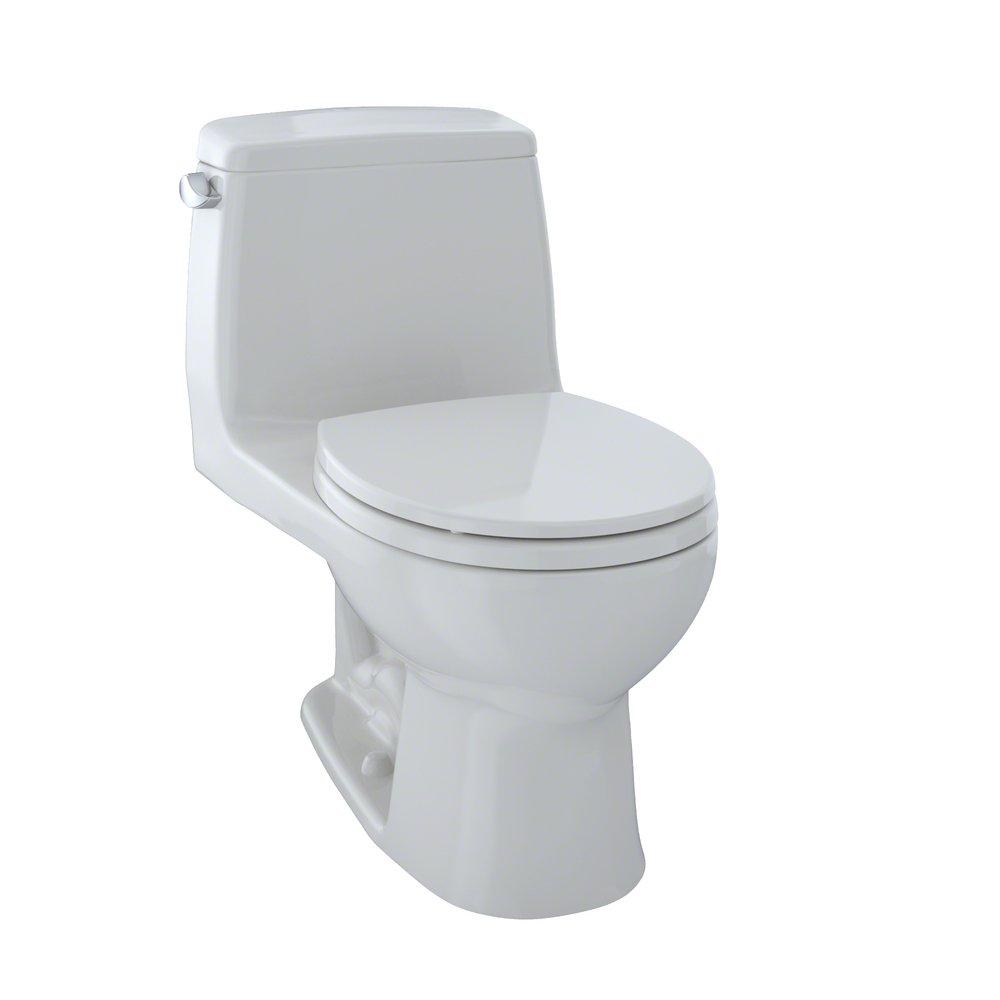TOTO Colonial White 1.6 gpf Round One Piece Toilet 
