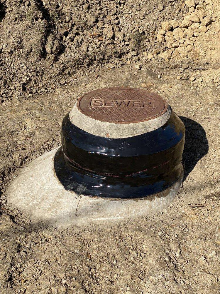 C.C.I. Pipeline Services 18 in. Manhole Encap 