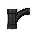 Black ABS DWV Combination Wye 