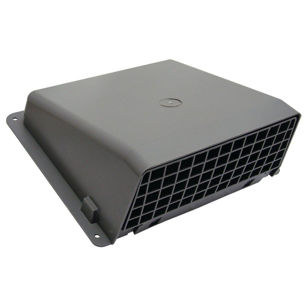 Lambro Industries Grey 10-3/4 x 9-3/4 x 6 in. Wall Vent 