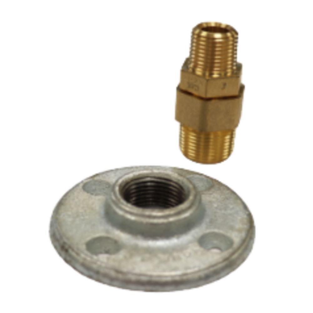 3/8 Outdoor Floor Flange Term NUT Accessory 