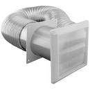Jones Stephens White 4 in. Dryer Venting Kit 