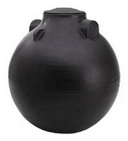54 in. 300 gal. Sphere Septic Tank