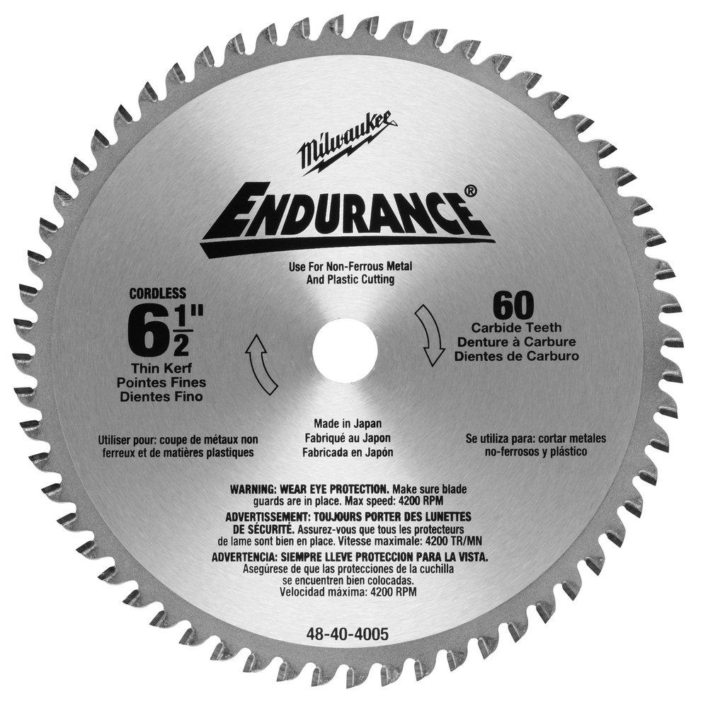 Milwaukee&reg; Silver High Carbon Steel Circular Saw Blade 