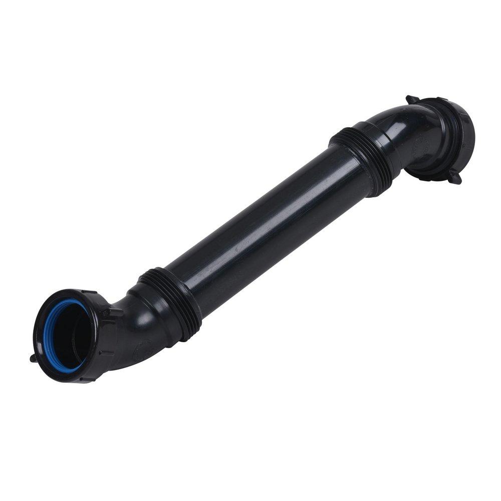 Dearborn Black Slip-Joint Trap Offset in Black 