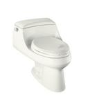 KOHLER White 1.6 gpf Elongated Toilet 