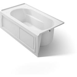 60 in. x 32 in. Soaker Alcove Bathtub with Right Drain in White