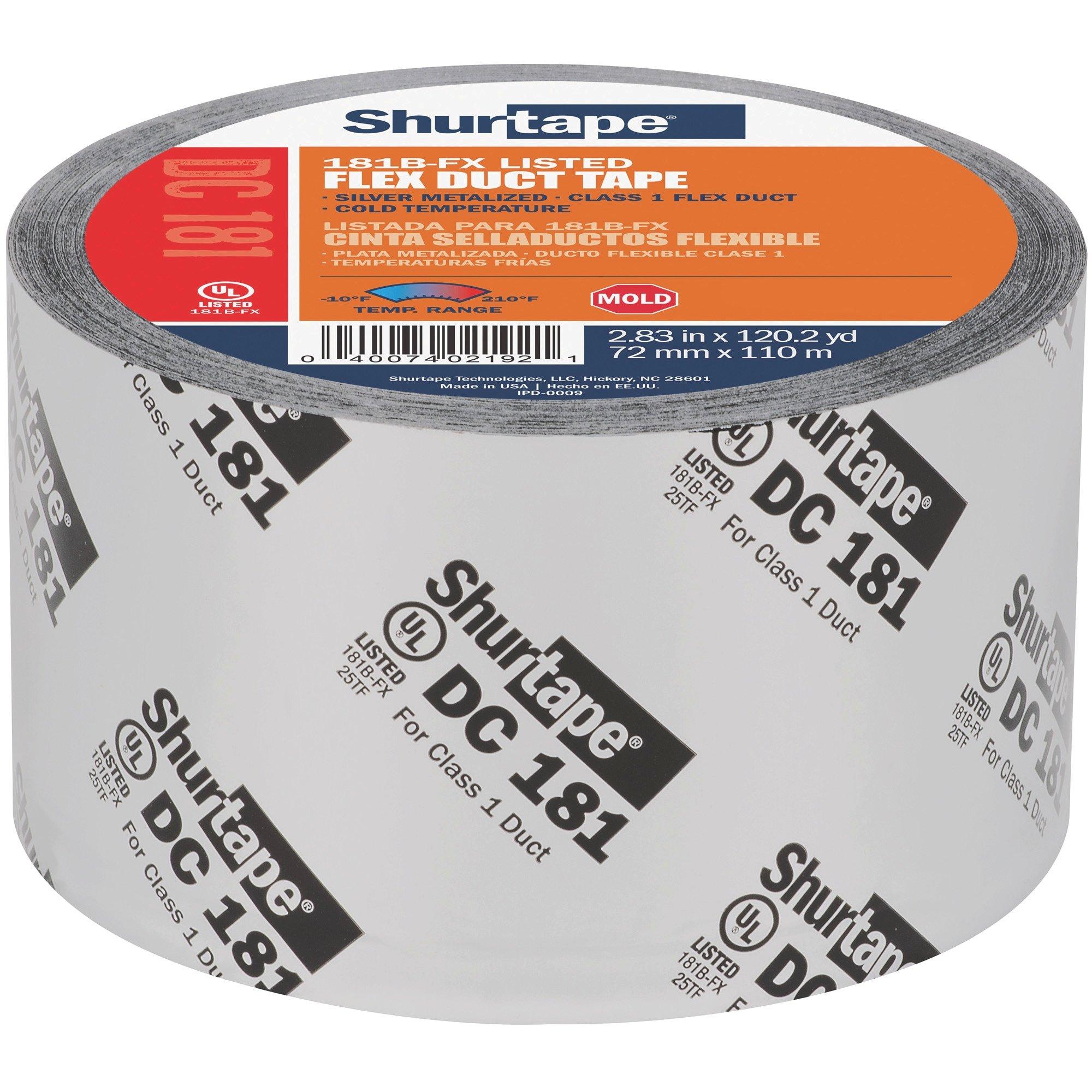 Shurtape Silver 3 in. Silver Film Duct Tape 