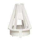 Oatey&reg; White Plastic Steeple Clamp 
