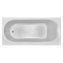 60 x 36 in. Drop-In Bathtub with Left Drain in White