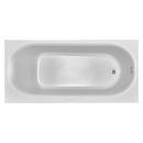 Koral Industrial White Bathtub with Right-Hand Drain 
