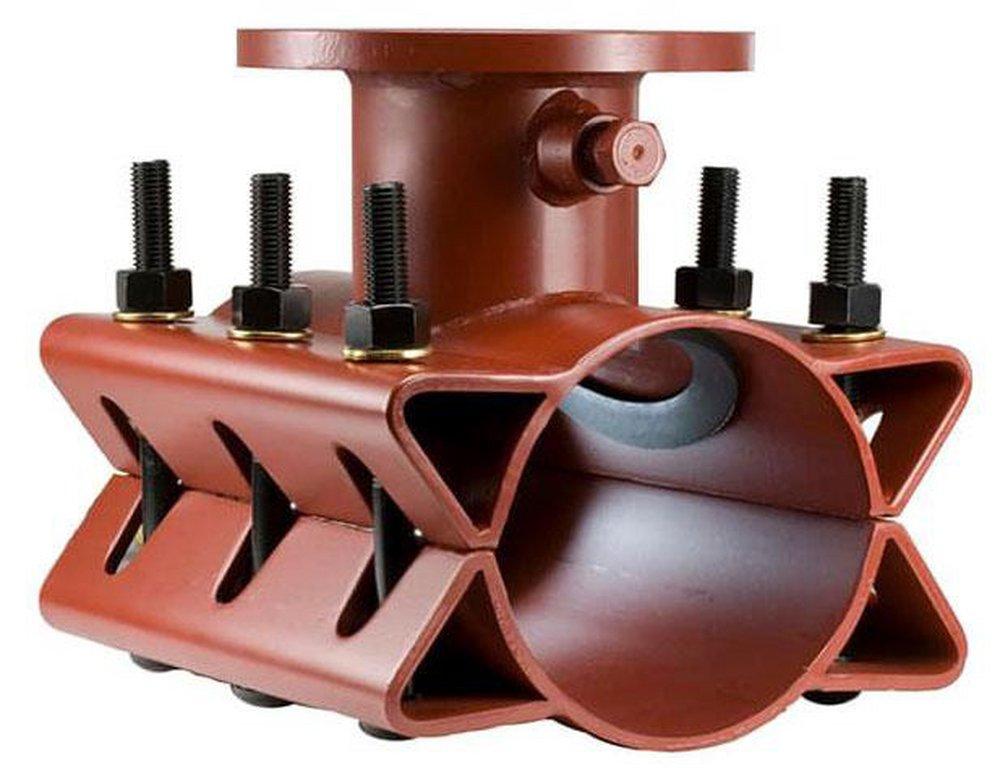 JCM Industries 6 in. Carbon Steel Tapping Sleeve 