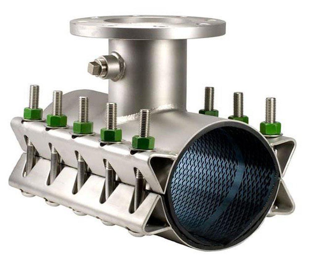 JCM Industries Flanged Stainless Steel Tapping Sleeve 