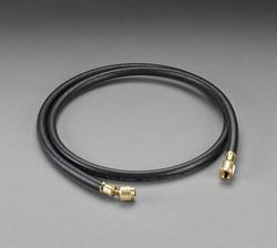 1/4 in. Heavy Duty Charging Hose 60 in. x HCA Hose Straight x Angle