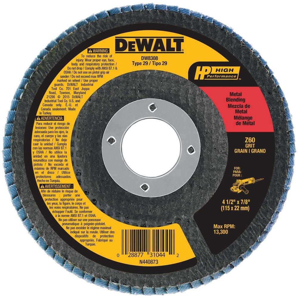 DEWALT Black 36.000 &micro;m Grit Flap Disc 