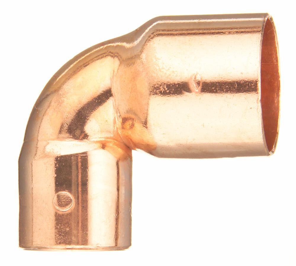 Copper 90&deg; Mid Turn Elbow 