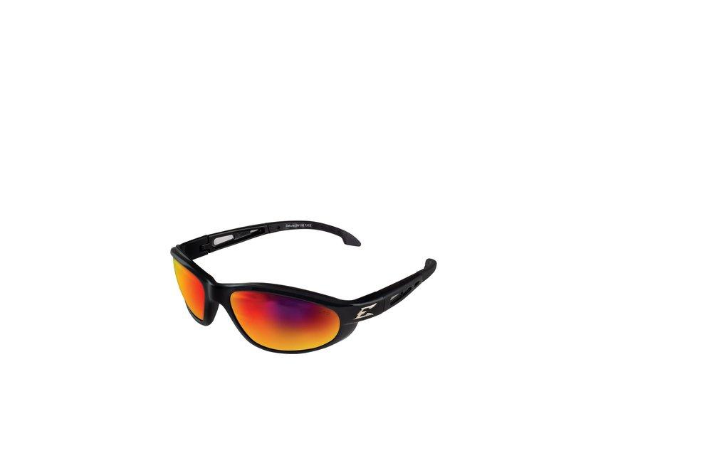 Edge Eyewear Black Black Frame Safety Glasses 