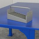 Jones Stephens Grey 1 in. 50-Piece Cap Nipple Tote Tray 