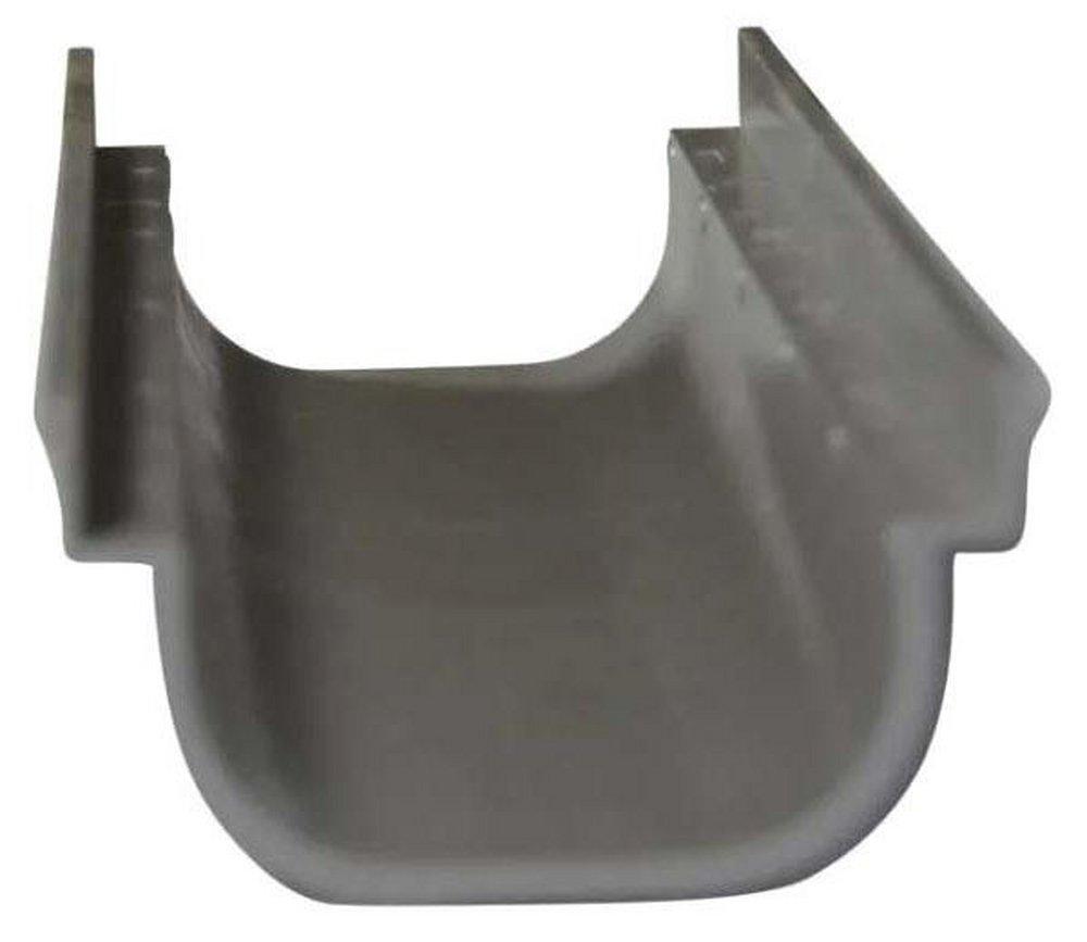 NDS Light Grey 5 x 20 in. Shallow Profile Channel Drain 