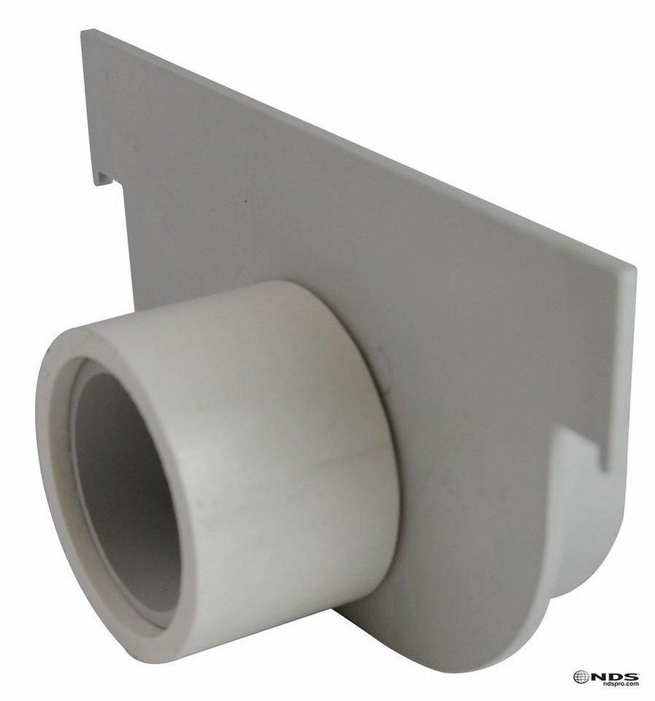 NDS Light Grey Shallow Profile End Cap 