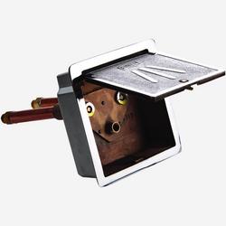 Chrome Plated 1/2 x 3/4 in. FNPT and MNPT x GHT Wall Hydrant