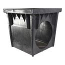 NDS Black 24-3/4 in. 18 lb. Plastic Catch Basin in Black 