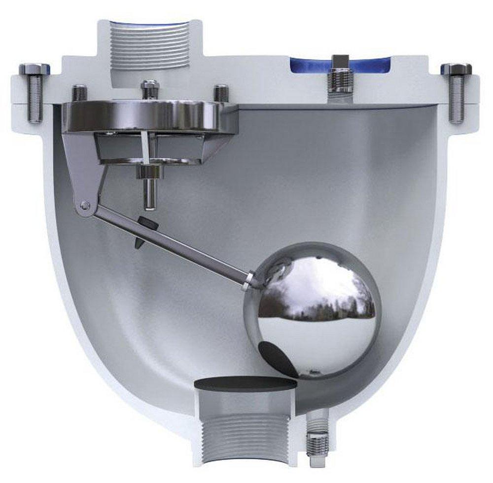 Apco Valve & Primer Threaded Ductile Iron 300 psi Air Release Valve 