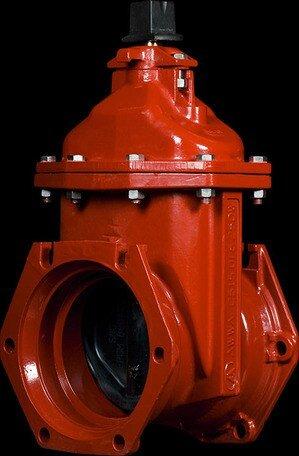 American Flow Control Mechanical Joint Resilient Wedge Ductile Iron Open Left Tapping Valve (Less Accessories) 