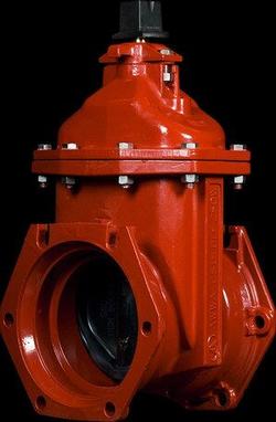 16 in. Mechanical Joint Ductile Iron Open Left Tapping Valve with Bevel Gear (Less Accessories)