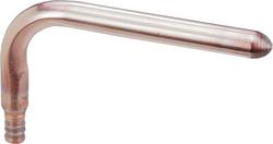 1/2 x 1/2 in. Crimp x Copper Stub-Out Elbow with Plate