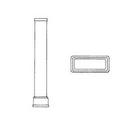 Alhambra Foundry 12-1/2 in. Cast Iron Soil Pipe 