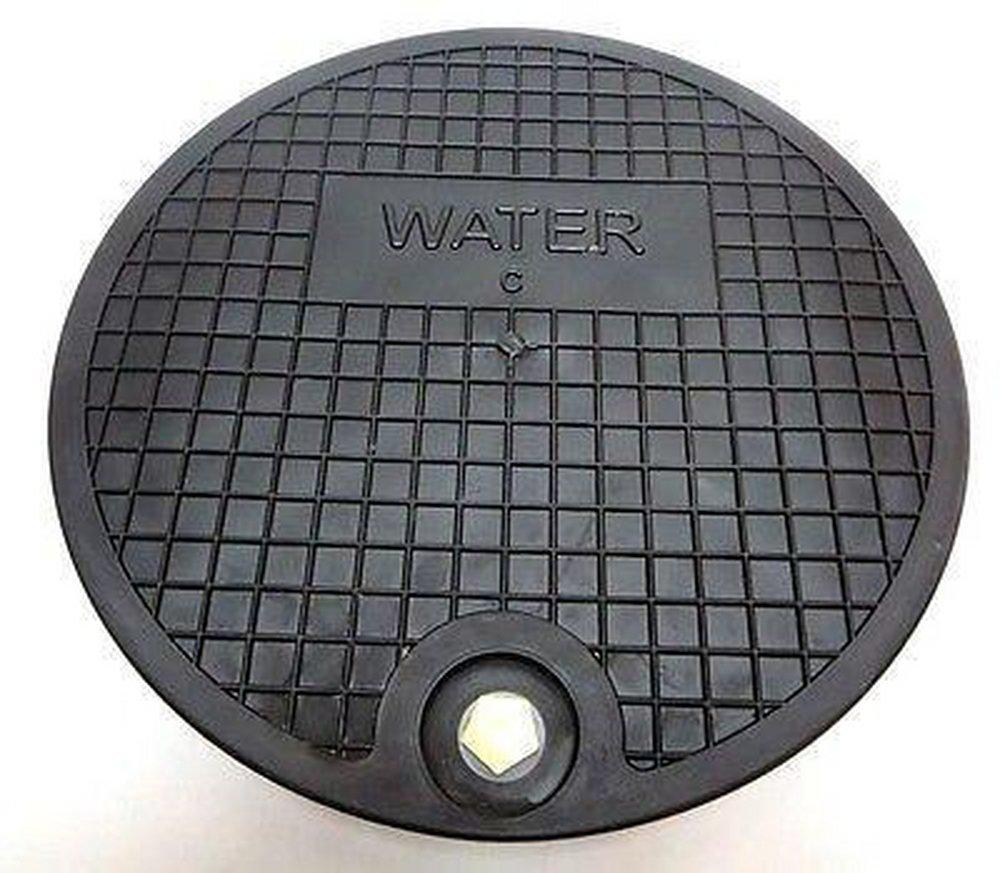 J & R Concrete Products 17-5/8 in. Plastic Cover Only 