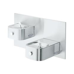 Wallmount Dual Level Drinking Fountain Stainless Steel