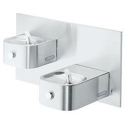 Wallmount Dual Level Drinking Fountain Stainless Steel