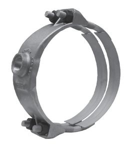 6 x 1 in. CC Bronze Double Strap Saddle