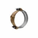 Mueller Company 6 in. IP Bronze and Stainless Steel Double Strap Saddle 