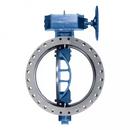M&H Valve Cast Iron Buna-N Operating Nut Butterfly Valve 