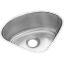 Bowl Undercounter Stainless Steel Bar Sink in Satin