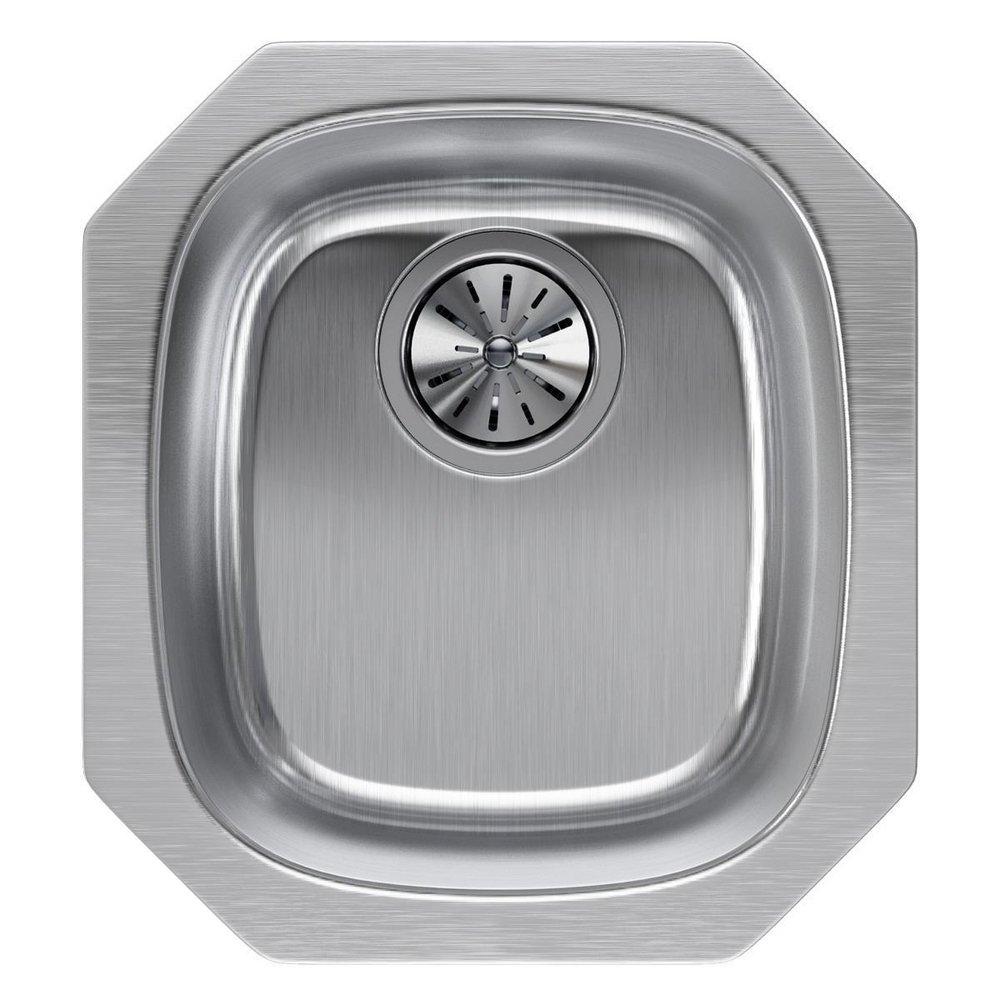 Elkay Lustrous Satin 14-1/4 x 15-3/4 in. Undermount Stainless Steel Bar Sink 