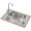 2-Hole Drop-In and Topmount Sink with Faucet Kit