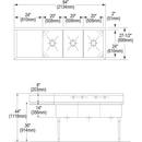 Elkay Brushed Satin Drop-In and Topmount Sink with Faucet Kit 